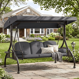 Gray - Cushion with Tray