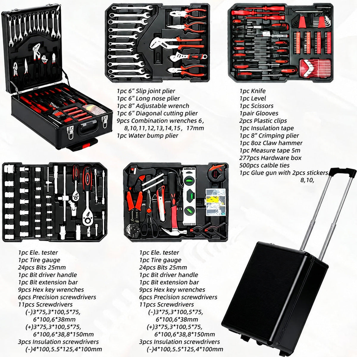 899-Piece Rolling Tool Cabinet product view 3