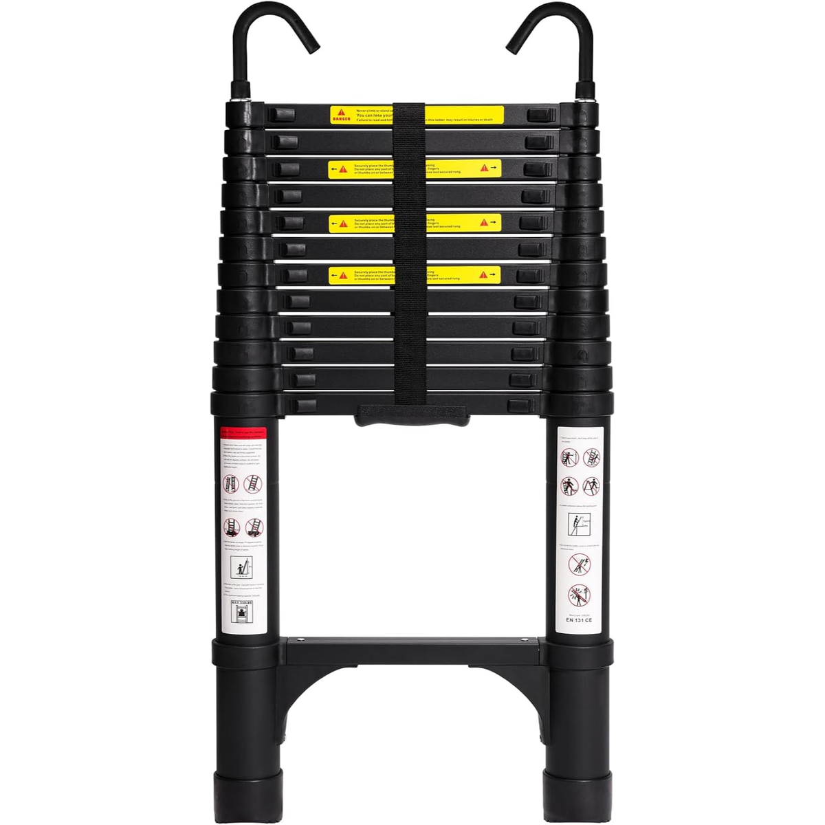 Foldable Aluminum Telescopic Extension Ladder product view 2