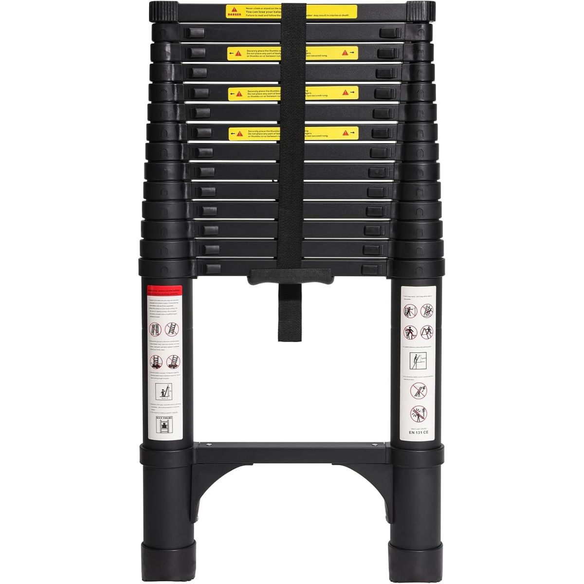 Foldable Aluminum Telescopic Extension Ladder product view 3