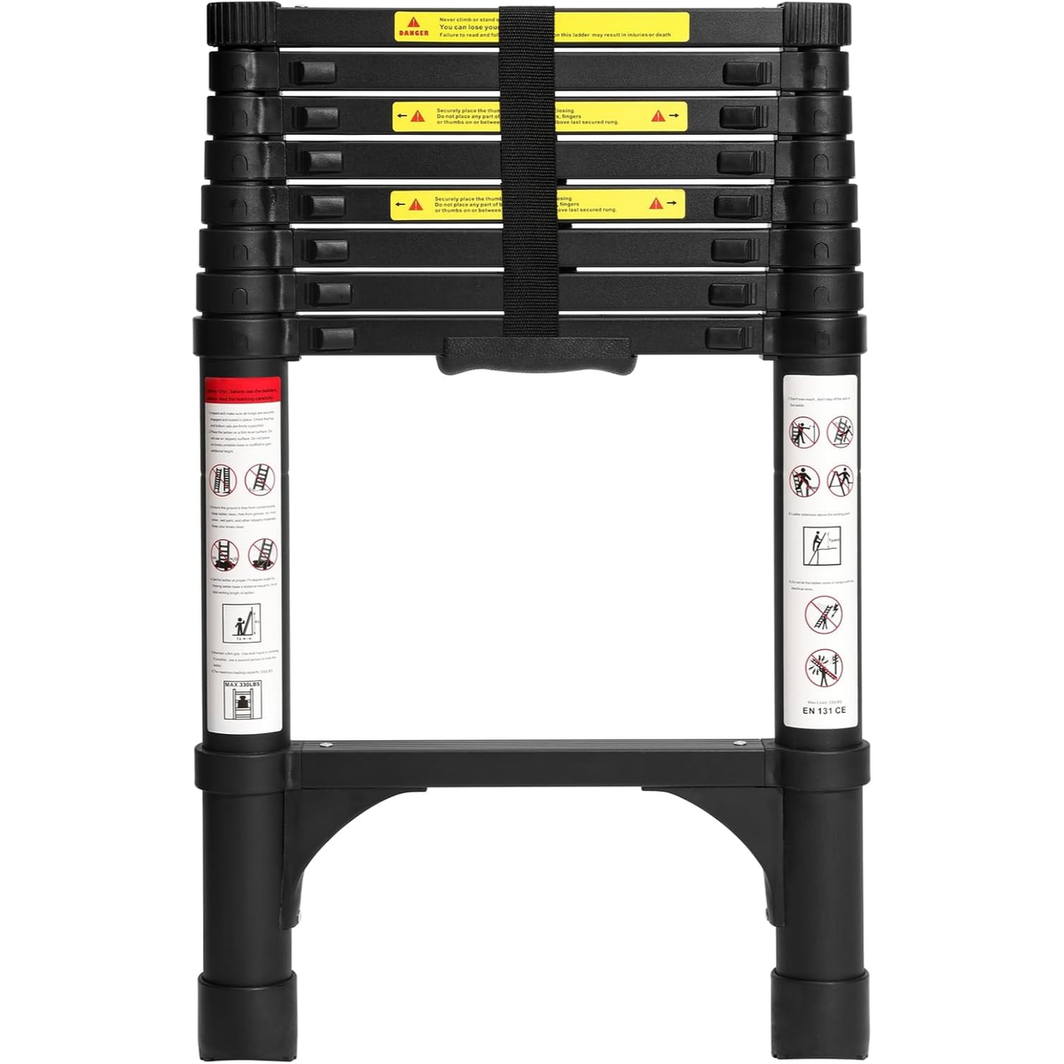 Foldable Aluminum Telescopic Extension Ladder product view 6
