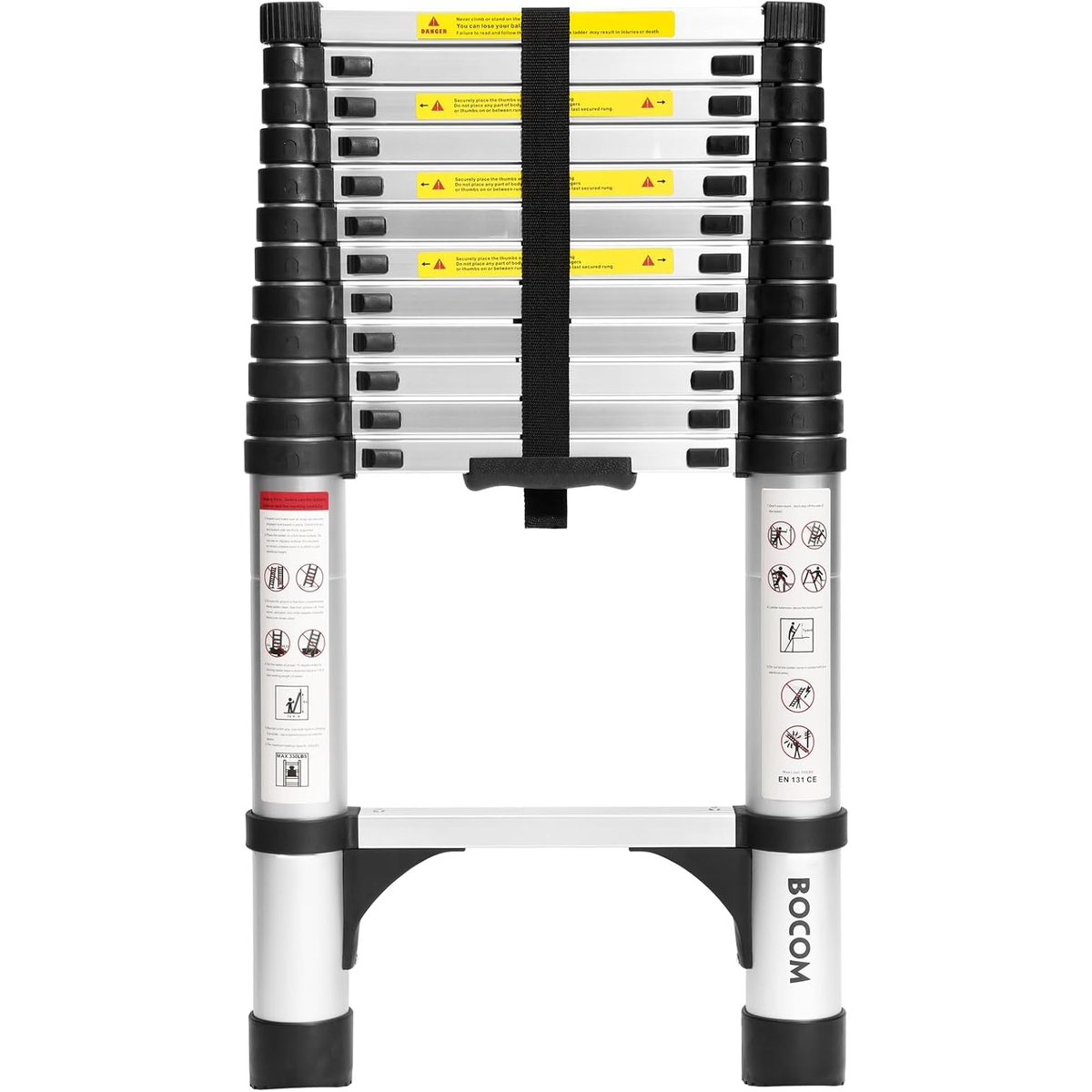 Foldable Aluminum Telescopic Extension Ladder product view 7