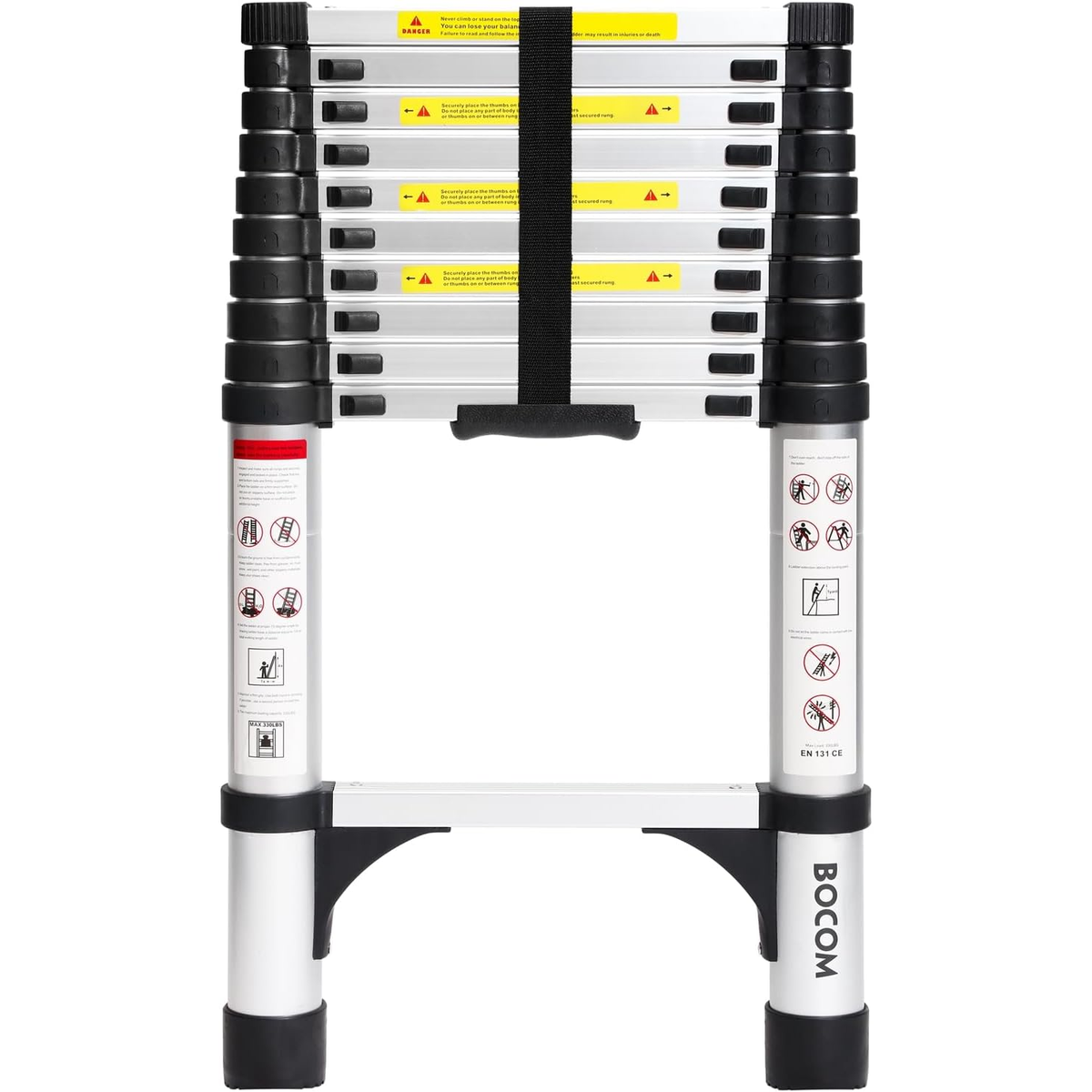 Foldable Aluminum Telescopic Extension Ladder product view 11