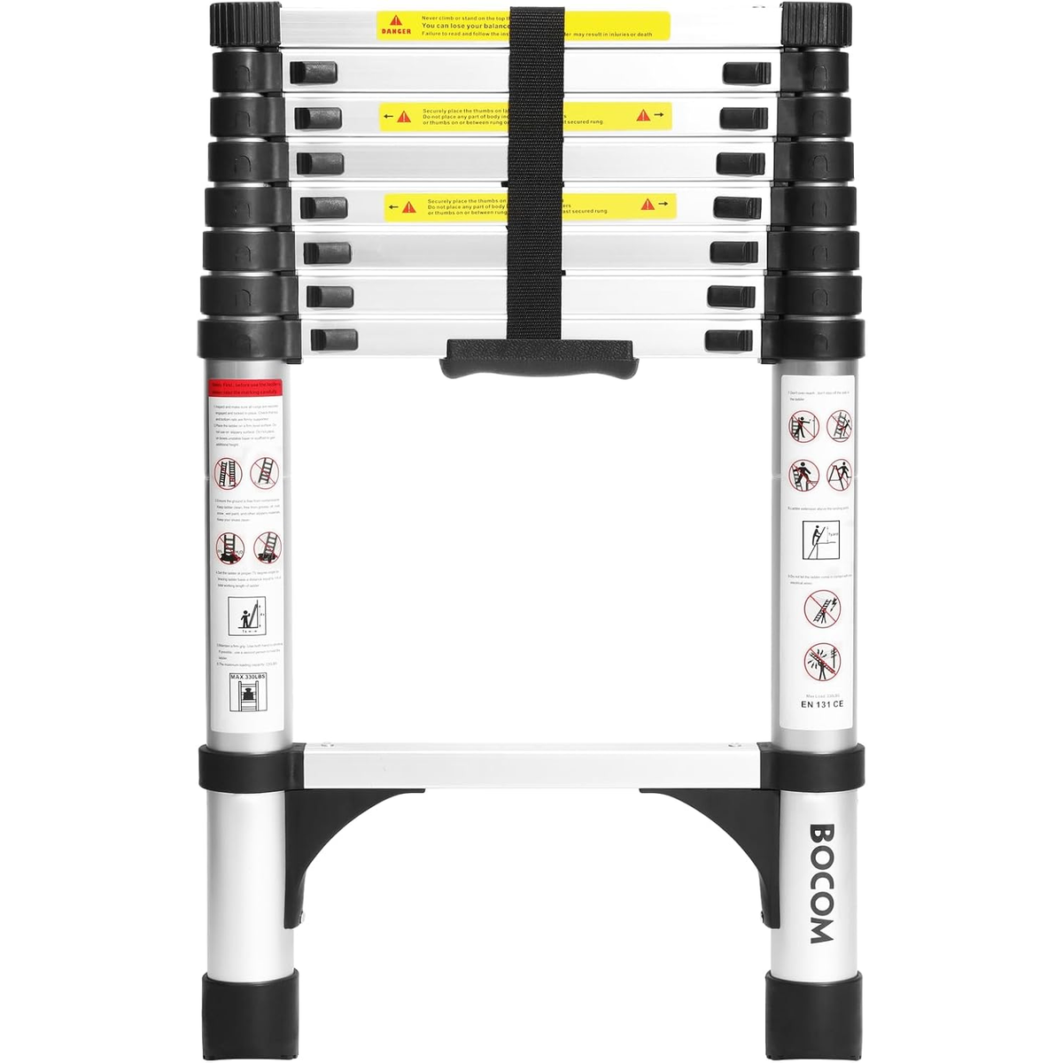 Foldable Aluminum Telescopic Extension Ladder product view 12