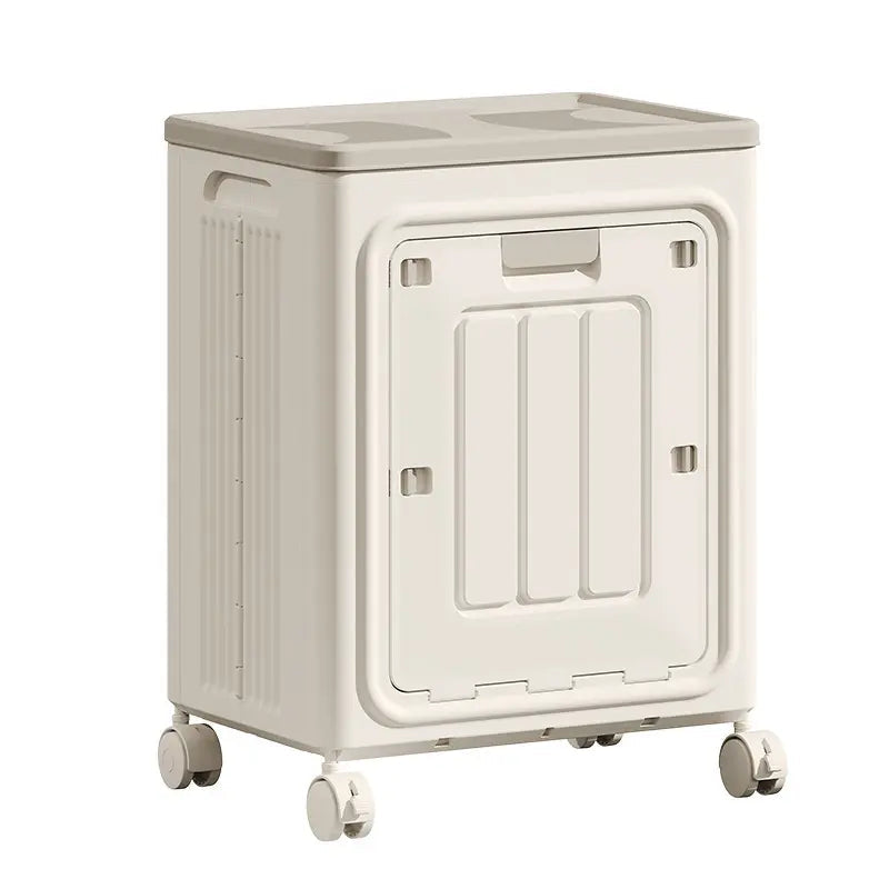 Rolling Laundry Hamper with Lid product view 7