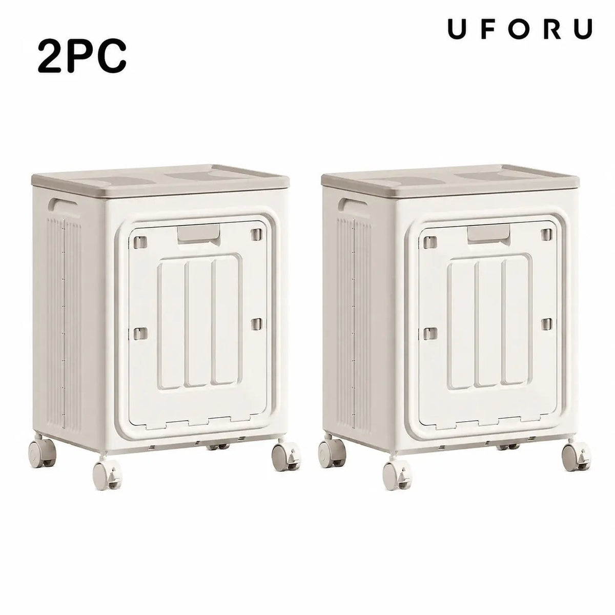 Rolling Laundry Hamper with Lid product view 8