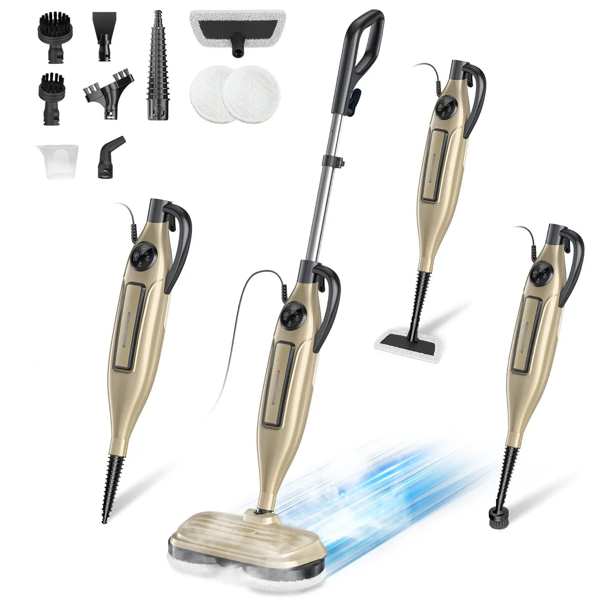 Rotating Steam Mop with Multiple Attachments product view 12