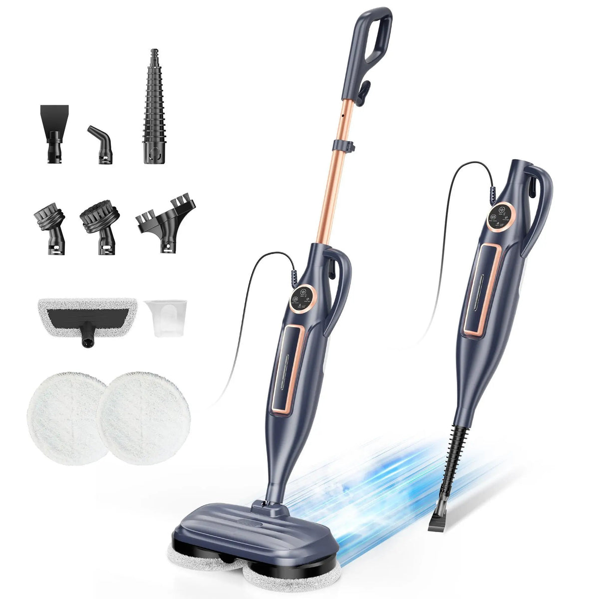 Rotating Steam Mop with Multiple Attachments product view 14